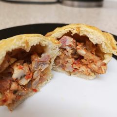 A picture of Pork & Chilli Jam Pies.