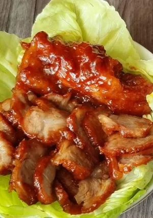 Hình của món Cách làm thịt xá xíu mềm ngon, đẹp mắt.