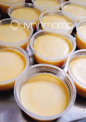 Hình của món Bánh flan sữa tươi.