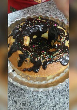 عکسی از دستور کیک موزی خوشمزه 😋