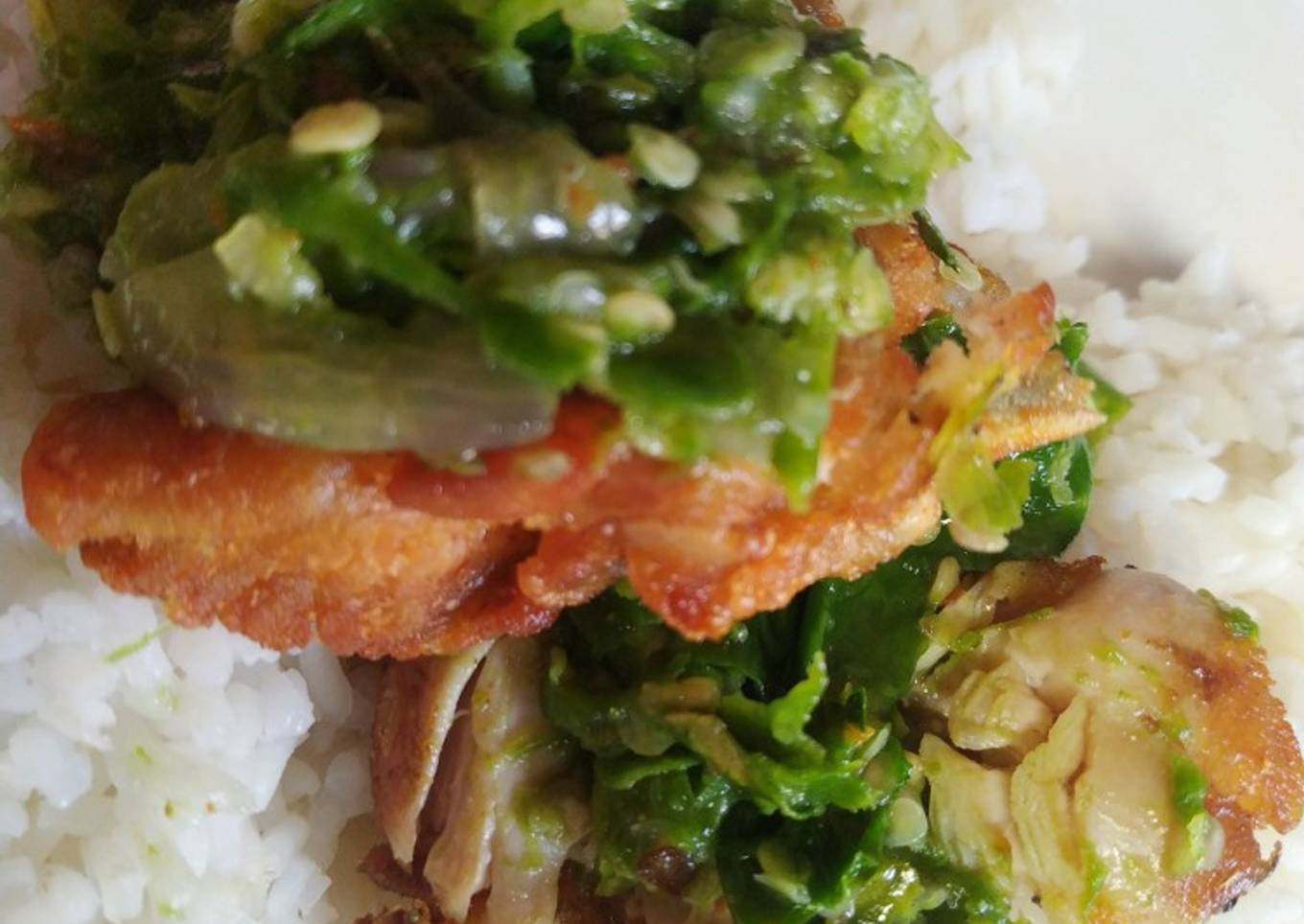 Ayam sambal petir