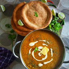A picture of Afghani Whole Wheat Naan.