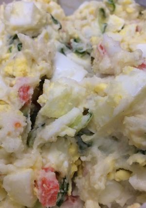 馬鈴薯蛋沙拉 的食譜成品照片