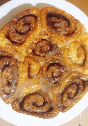 Foto resep Cinnamon Roll (Tanpa Oven juga bisa bikin kok !) 👩🍳