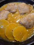 Chicken in an Orange Sauce