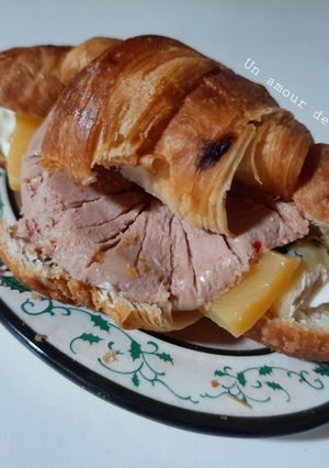 A picture of Croissant Sandwich.