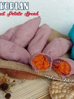 Foto resep Korean Sweet Potato Bread / Goguma Ppang