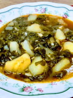 Una foto de Acelgas con patatas