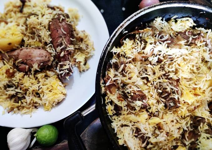 Chicken dum Biriyani kolkata style