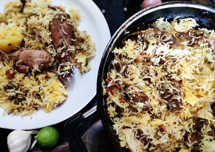 Chicken dum Biriyani kolkata style