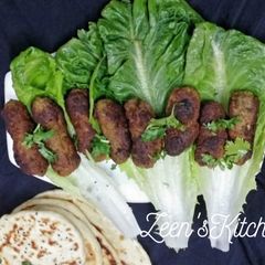 A picture of Reshmi or Silk Mutton Kababs.