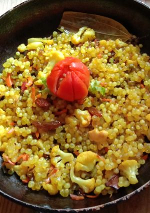 সাবুর খিচুড়ি (sabur khichdi recipe in Bengali) রেসিপির প্রধান ছবি