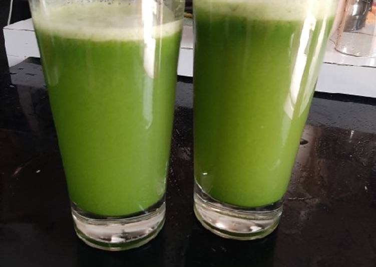 Jus Nanas, Kale dan Apel