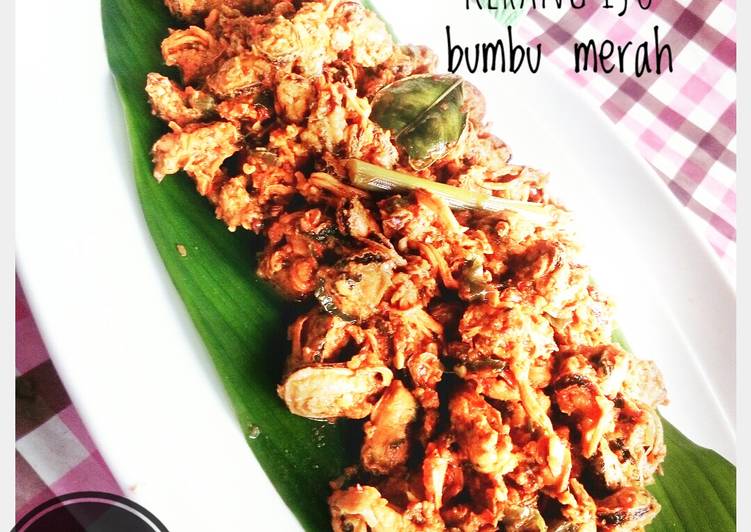 Cara memasak Kerang Ijo bumbu merah Lezat