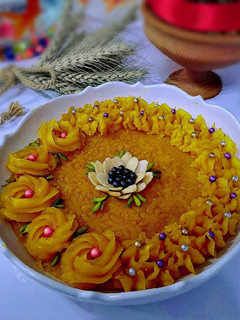 عکسی از دستور حلوا کدو حلوایی