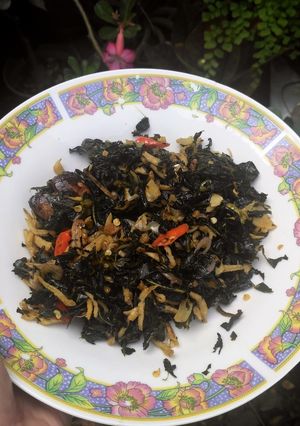 Foto resep Tumis Teri Daun Pepaya Jepang