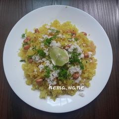 A picture of Kanda Poha.