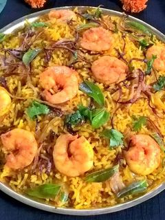 চিংড়ি চেট্টিনাড পোলাও (chingri chettinad polau recipe in Bengali) রেসিপির প্রধান ছবি