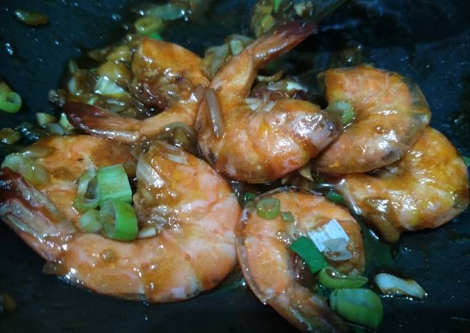 Udang Goreng Saus Mentega