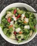 Salad gà rau + táo sốt phô mai golden farm