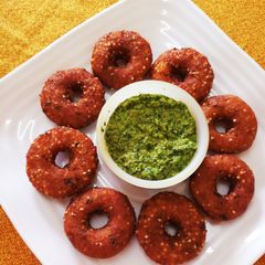 A picture of Sago Vada.