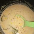 Bubur jagung + sagu mutiara