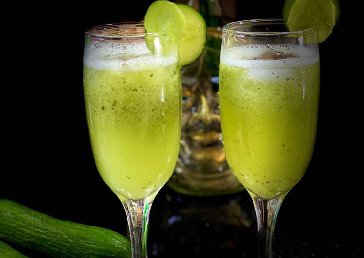 Recipe of Cucumber Lemonade Drink in 23 Minutes for Young Wife