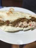 Pan pita relleno