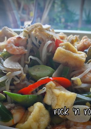 Foto resep Tumis Tauge Bunga Bawang