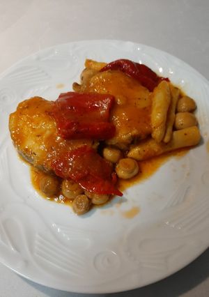 Una foto de Merluza a la cazuela