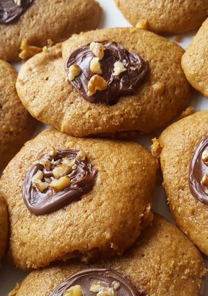 O poză a rețetei Biscuiți pufoși cu nuttela.
