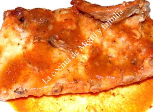 Una foto de Costillas al estilo americano