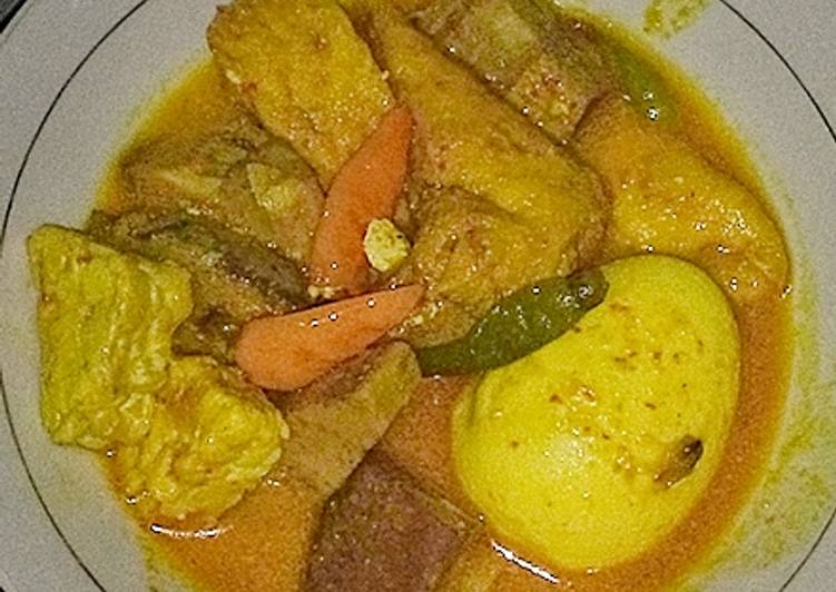 Gulai Nangka telur