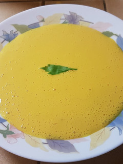 Una foto de Crema de calabaza
