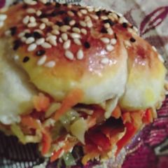 A picture of Vegi bun😋.