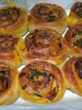 Beef and Cheese Roll Bread