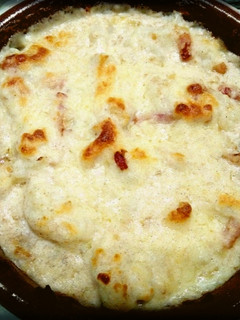 Una foto de Coliflor gratinada