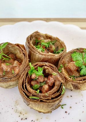 Foto di Carciofi con Guanciale