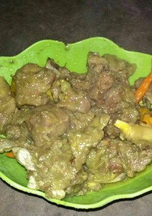 Foto resep Daging Kambing Masak Pedas