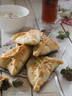 صورة لوصفة معجنات بالسبانخ