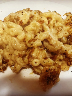 A picture of Homemade Baked Mac and Cheese.