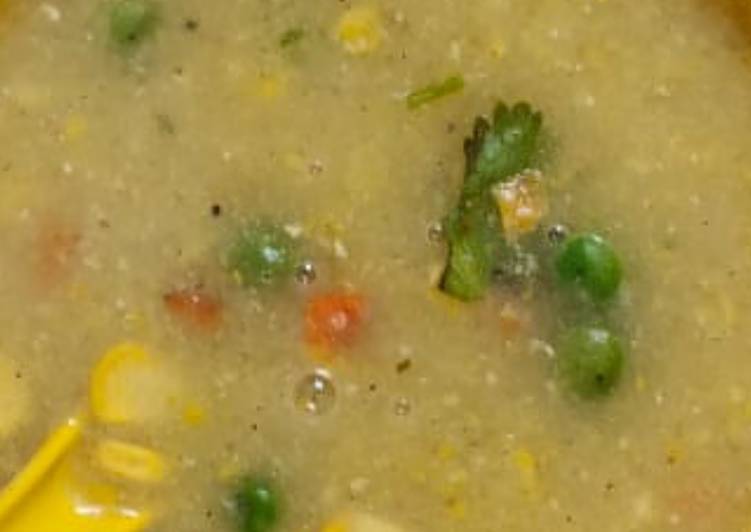 How to Make Quick Sweetcorn soup
