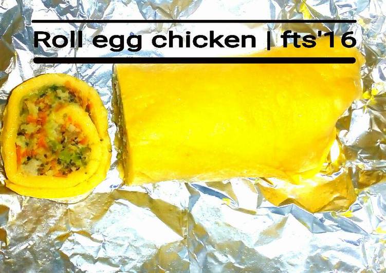 Resep MPASi 14 Bulan | Roll egg chicken, Enak