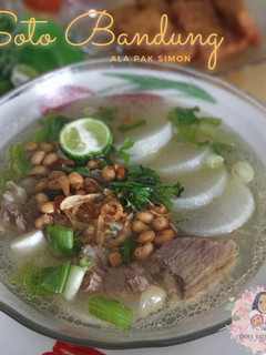 Foto resep Soto Bandung (soto daging sapi) kuah bening seger