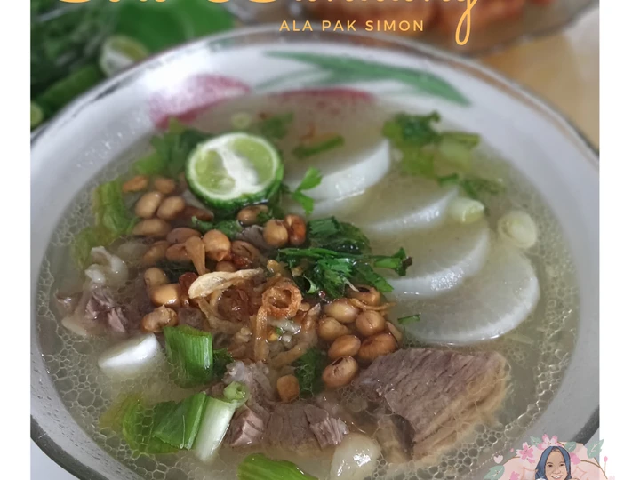 Cara Mudah Membuat Resep Soto Bandung (soto daging sapi) kuah bening seger yang Lezat Anti Ribet, Bisa Manjain Lidah