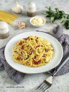 Foto resep Classic Spaghetti Carbonara