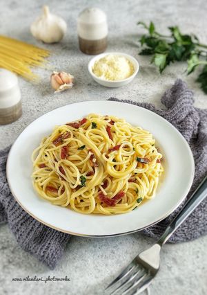 Foto resep Classic Spaghetti Carbonara
