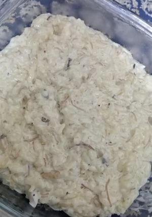 صورة لوصفة روزيتو بالفطر والكريمة
