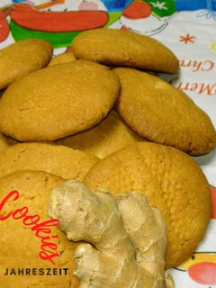 Hot Cookies - Ingwer Cookies, für die kühle Jahreszeit Rezepthauptbild