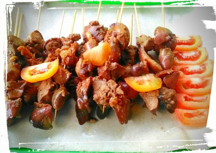 Sate Ati Ampela Angkringan